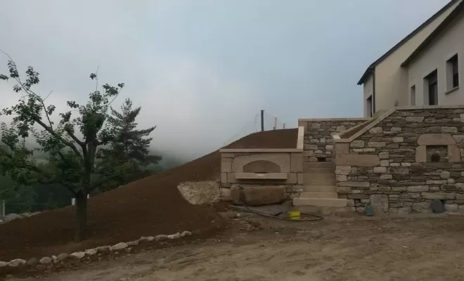 Construction de maison, Florac-Trois-Rivières, Matoses