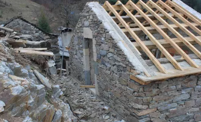 Rénovation maison ancienne, Florac-Trois-Rivières, Matoses